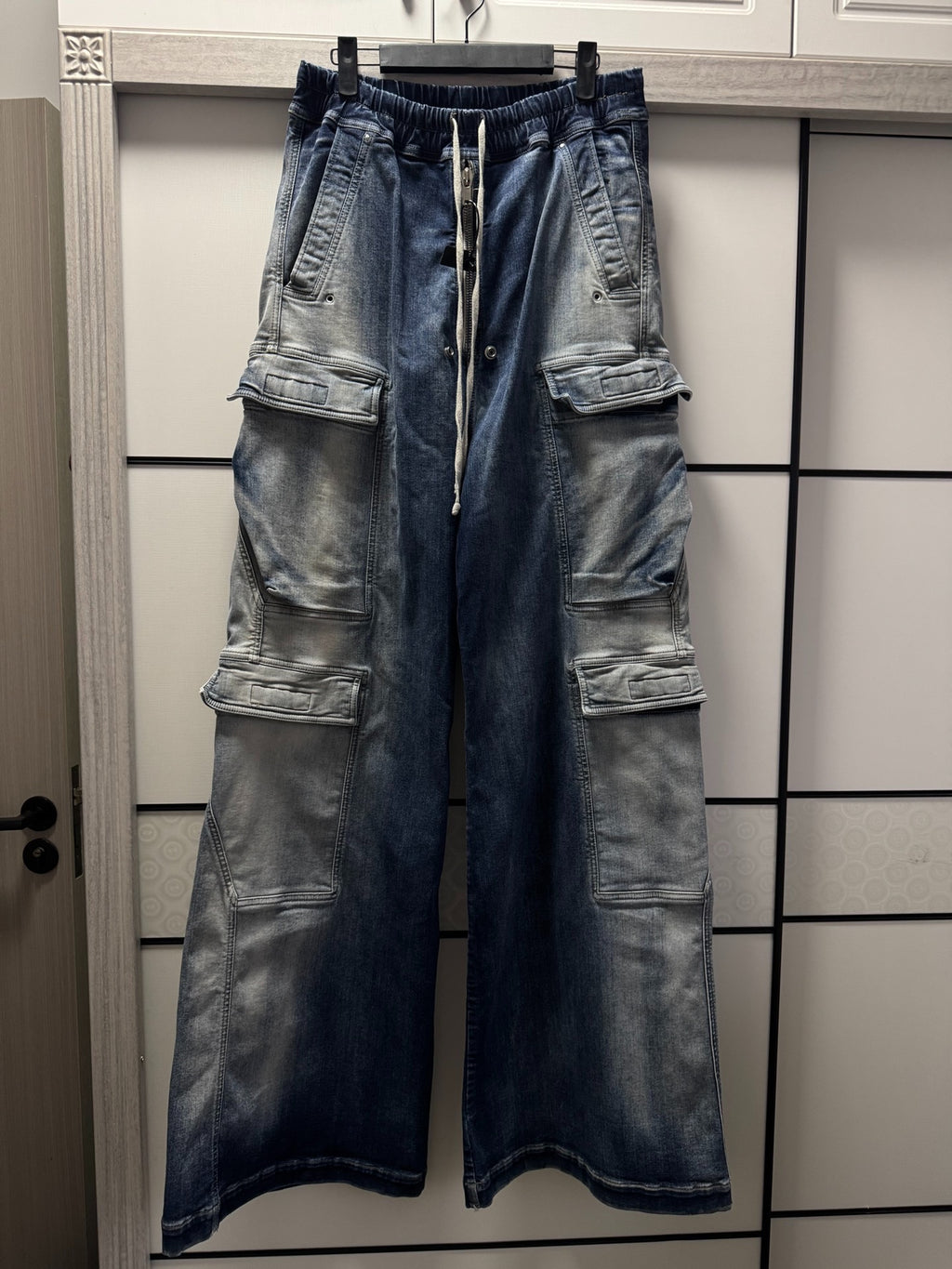 Rick Owens 23SS Bela Cargo Gradient Jeans