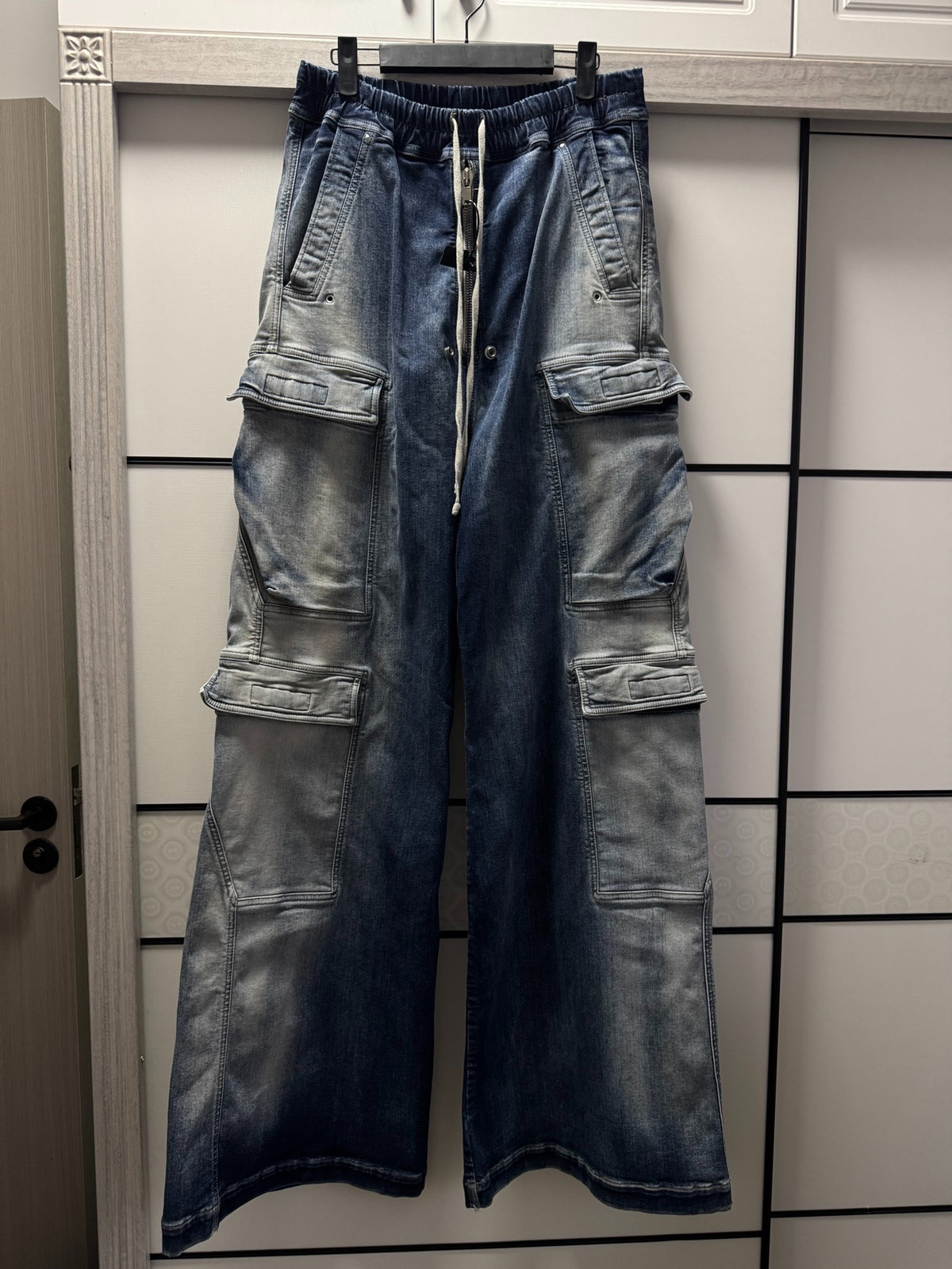Rick Owens 23SS Bela Cargo Gradient Jeans