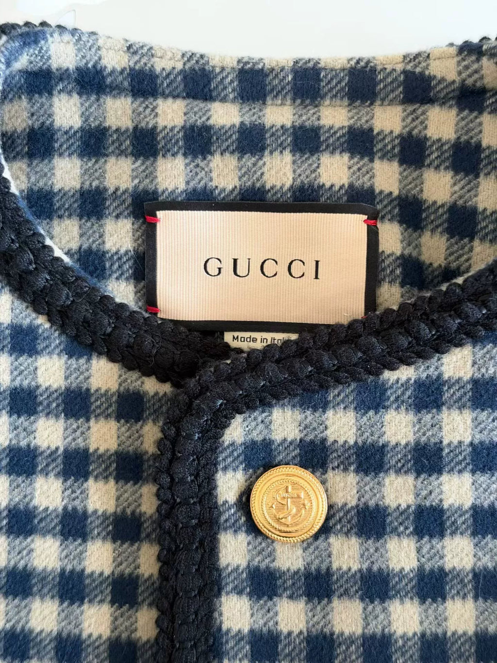 Gucci Plaid Jacket