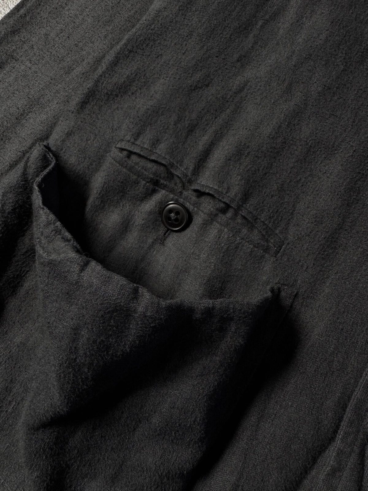 Ann Demeulemeester AW05 Polka-Dot Lined Linen Jacket