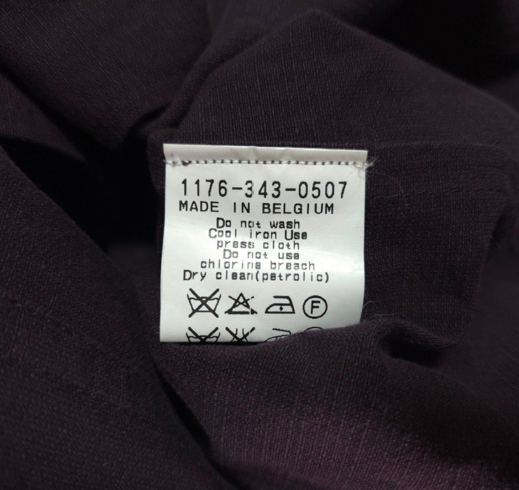 Dries Van Noten Linen Blend Double-Breasted Jacket