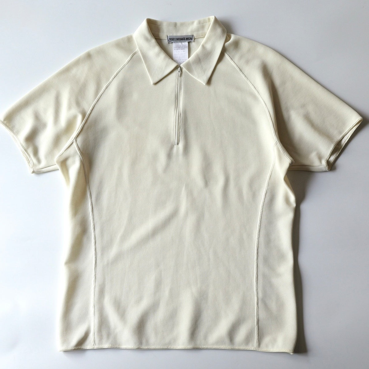 Issey Miyake SS99 Zip-Up Polo Shirt