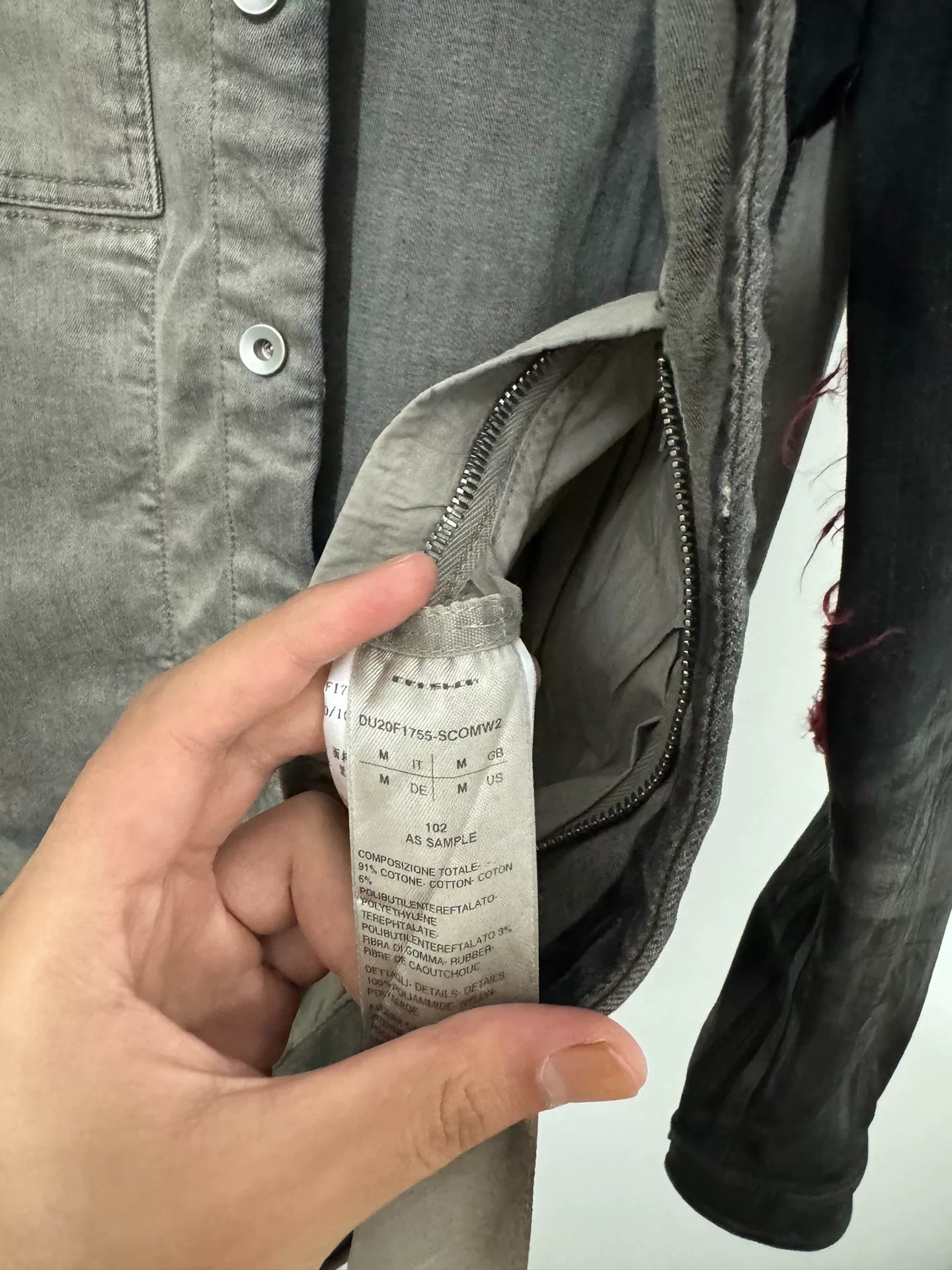 Rick Owens Cropped Faux-Leather Worker Jacket In Black