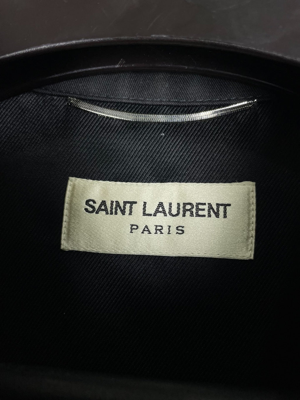 Saint Laurent SS13 Lambskin Leather Zip Pocket Jacket