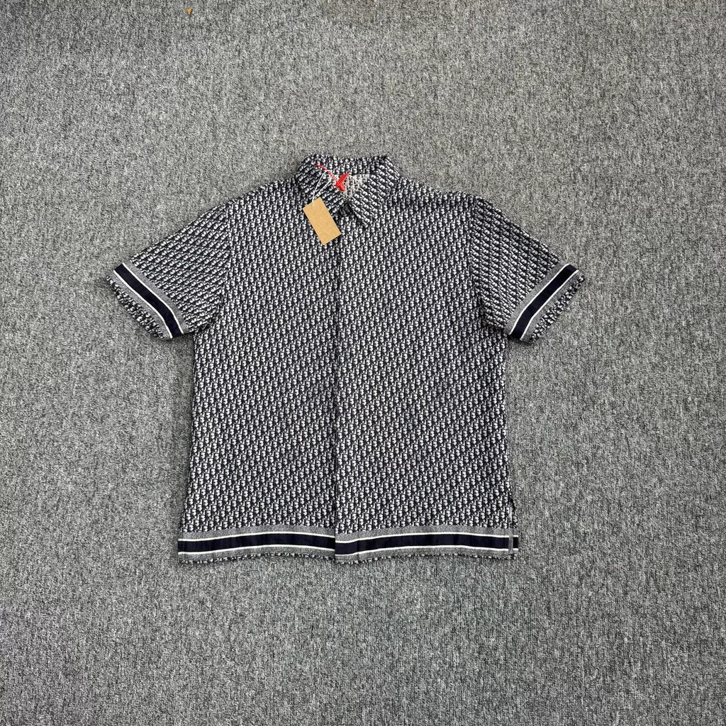 Dior Classic Monogram Short Sleeve Shirt