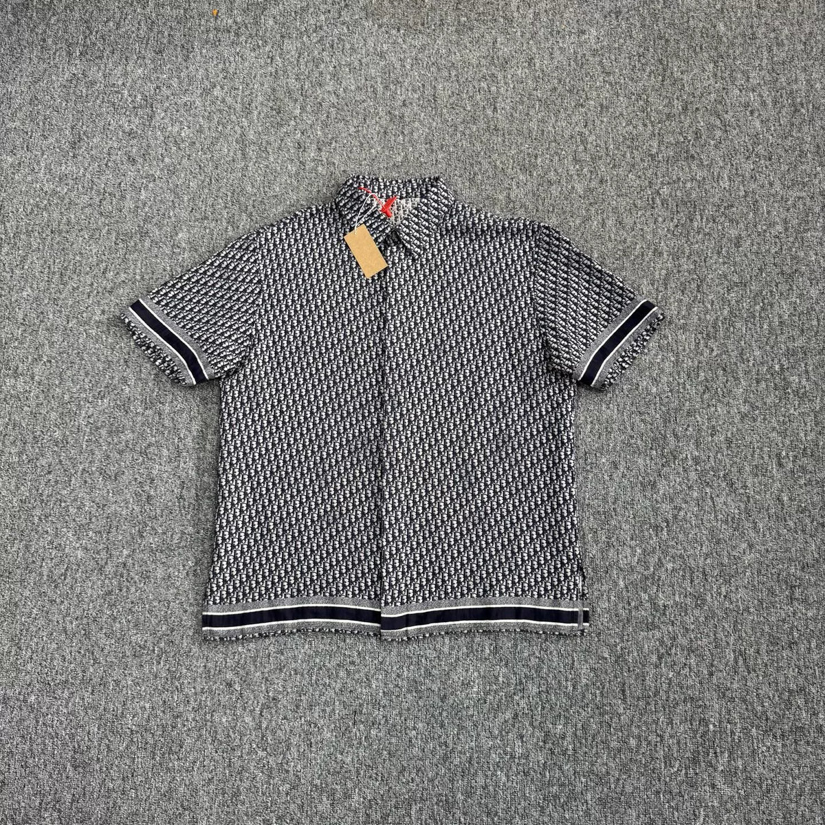 Dior Classic Monogram Short Sleeve Shirt