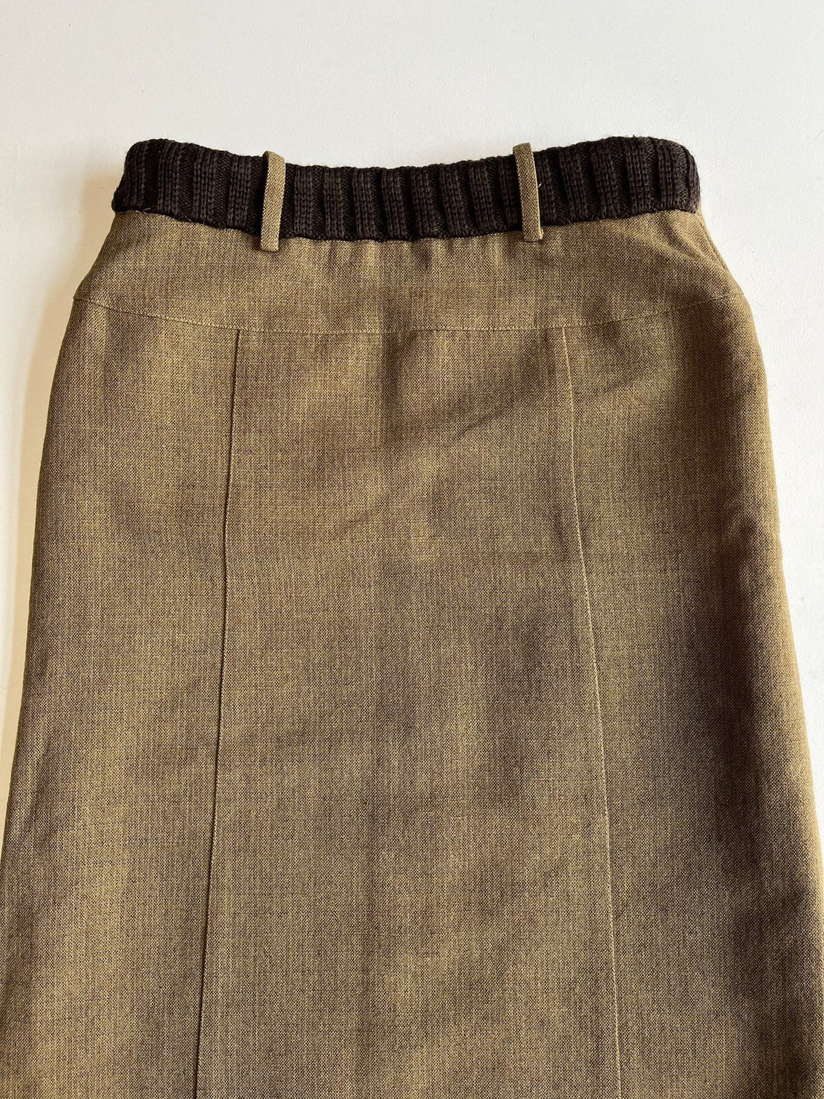 Miu Miu AW99 Wool Knit Skirt