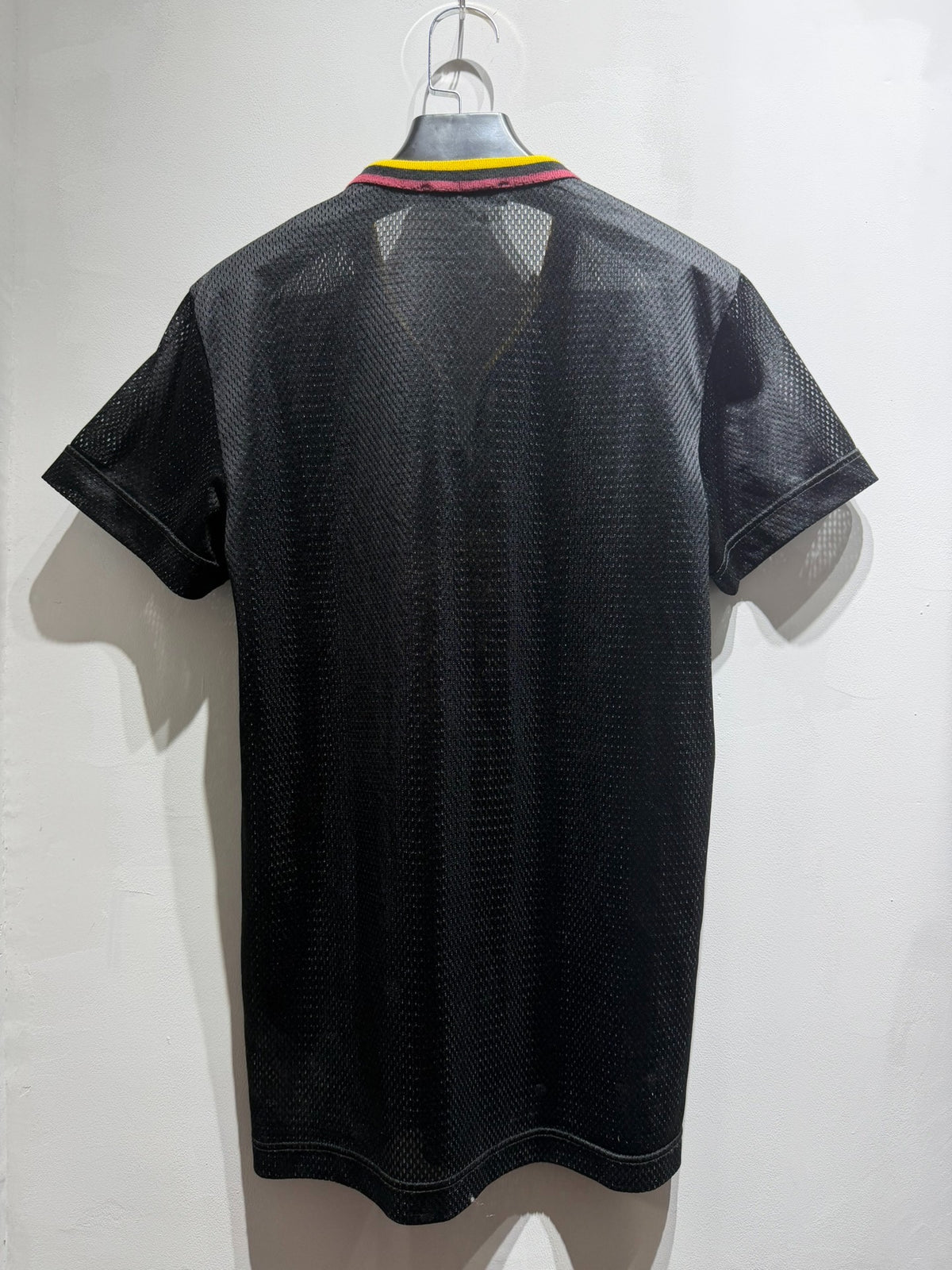 Dolce&Gabbana golden dragon mesh shirt