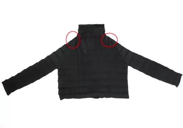 Issey Miyake Vintage Dark Pleated Top