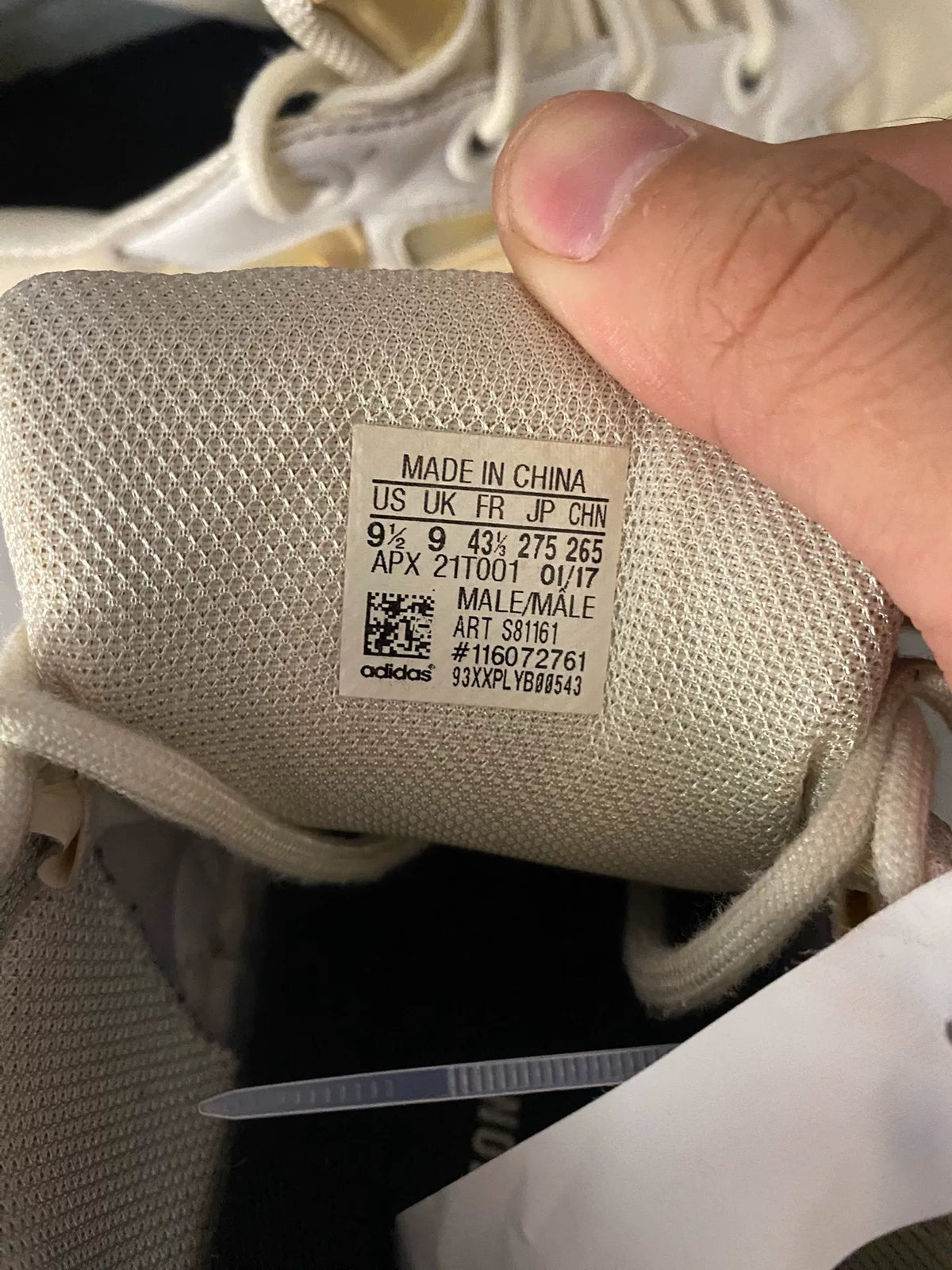 Raf Simons Ozweego White Yellow Sneakers