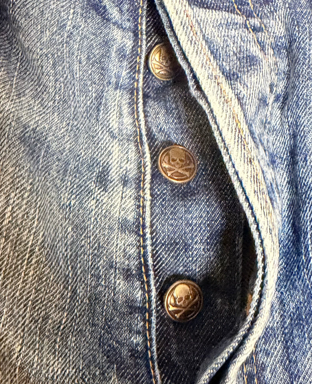 Mastermind Japan 12AW Mainline Blue 505 Jeans