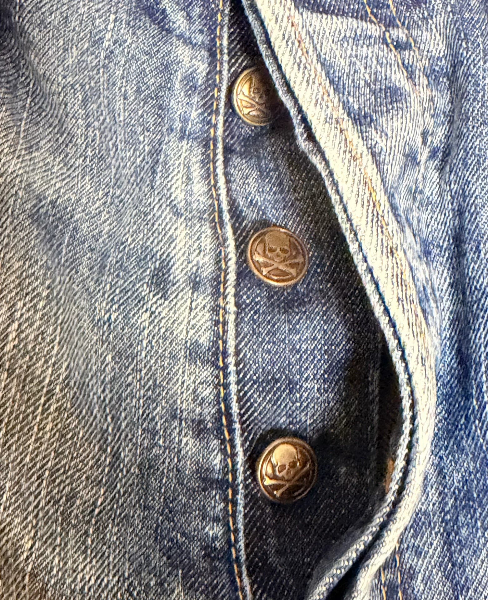 Mastermind Japan 12AW Mainline Blue 505 Jeans