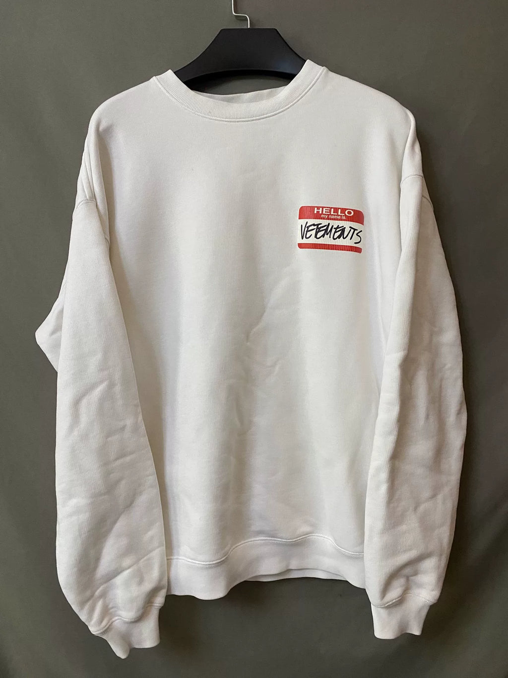 Vetements signature hoodie