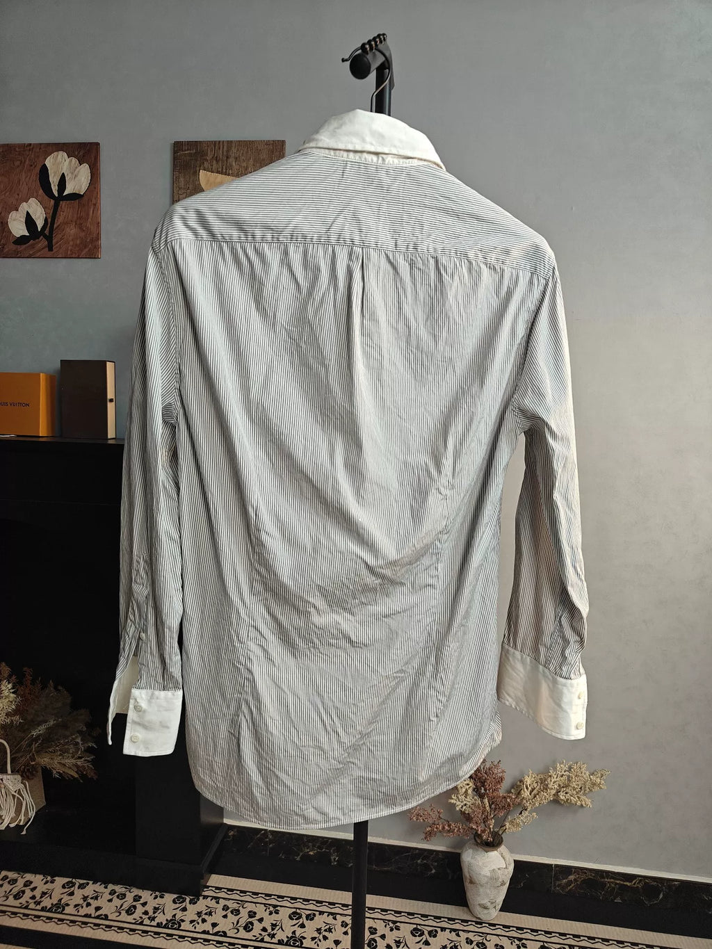 Brunello Cucinelli men's striped shirt