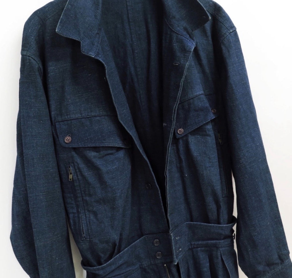 Issey Miyake 1980s Denim Jumpsuit