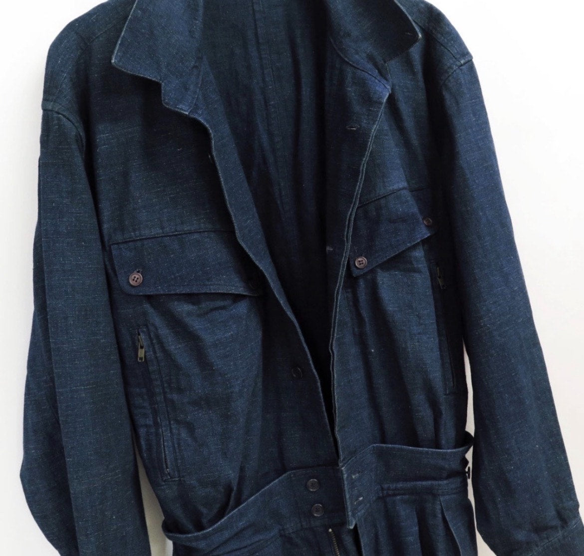Issey Miyake 1980s Denim Jumpsuit