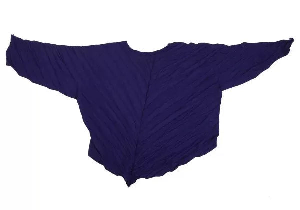 Issey Miyake Vintage Purple Pleated Top