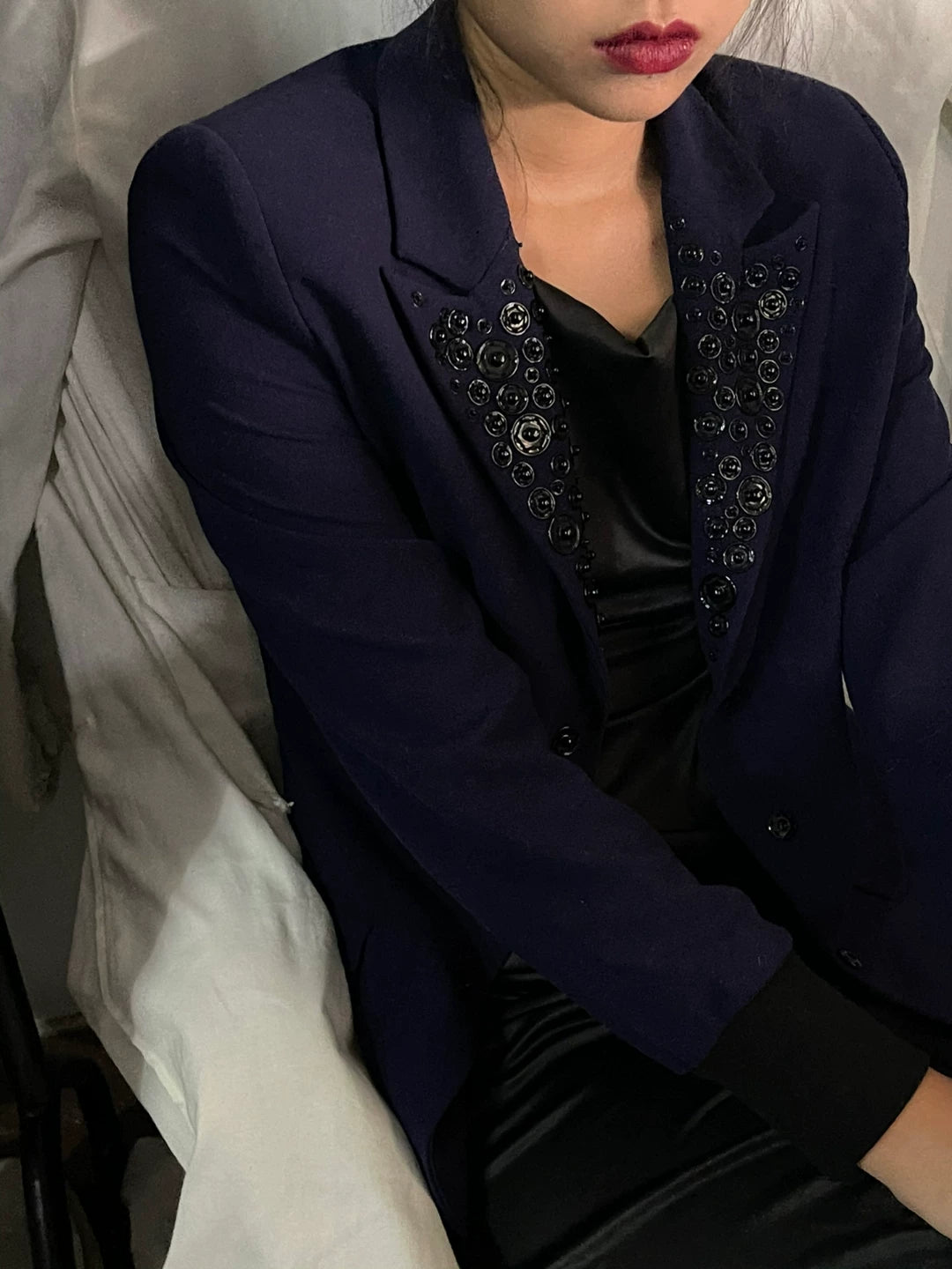 Jean Paul Gaultier buttoned suit jacket
