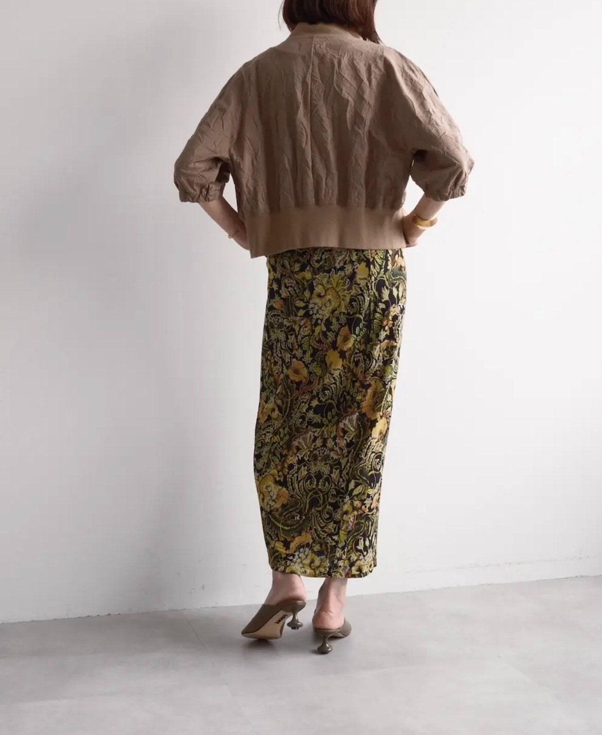 Dries Van Noten Floral Botanical Print Dress