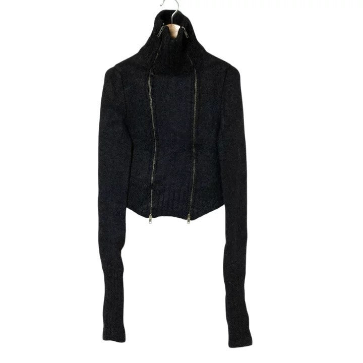 Ann Demeulemeester Alpaca Zip-Up Jacket