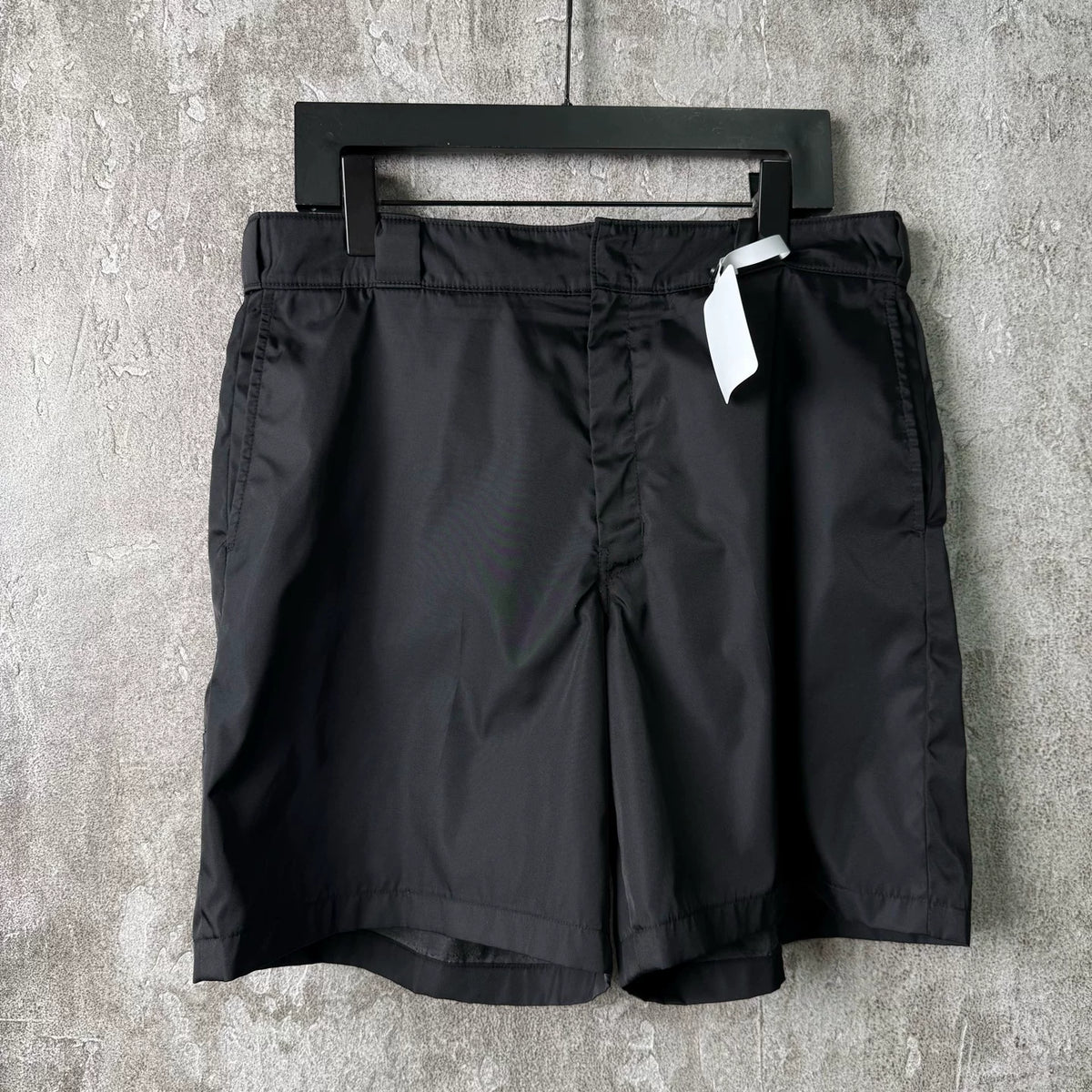 Prada Triangle Logo Shorts