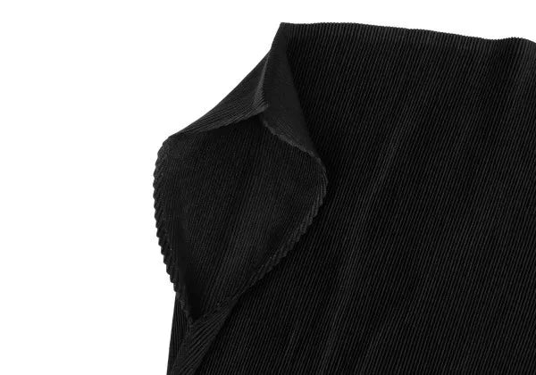 Issey Miyake Vintage Black Pleated Top