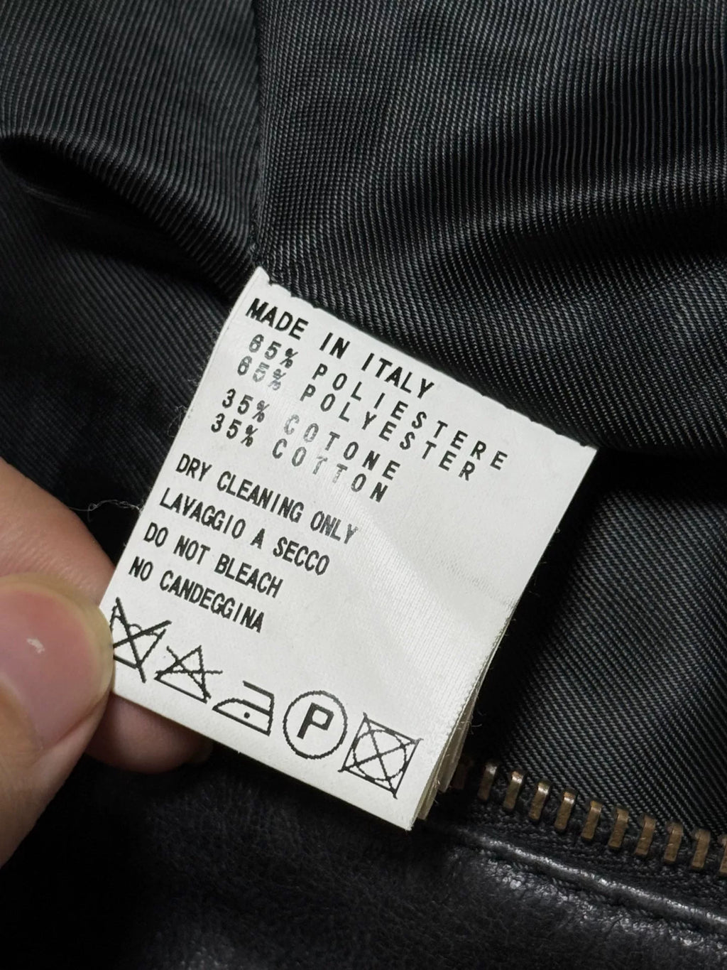 Dirk Bikkembergs 90s Leather Jacket