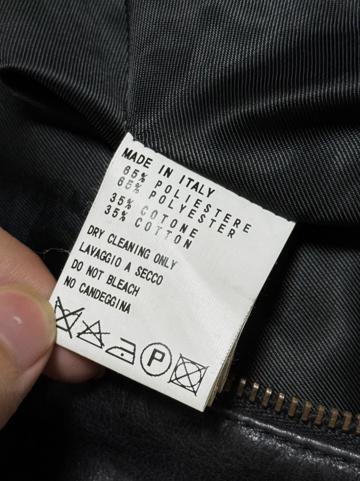 Dirk Bikkembergs 90s Leather Jacket