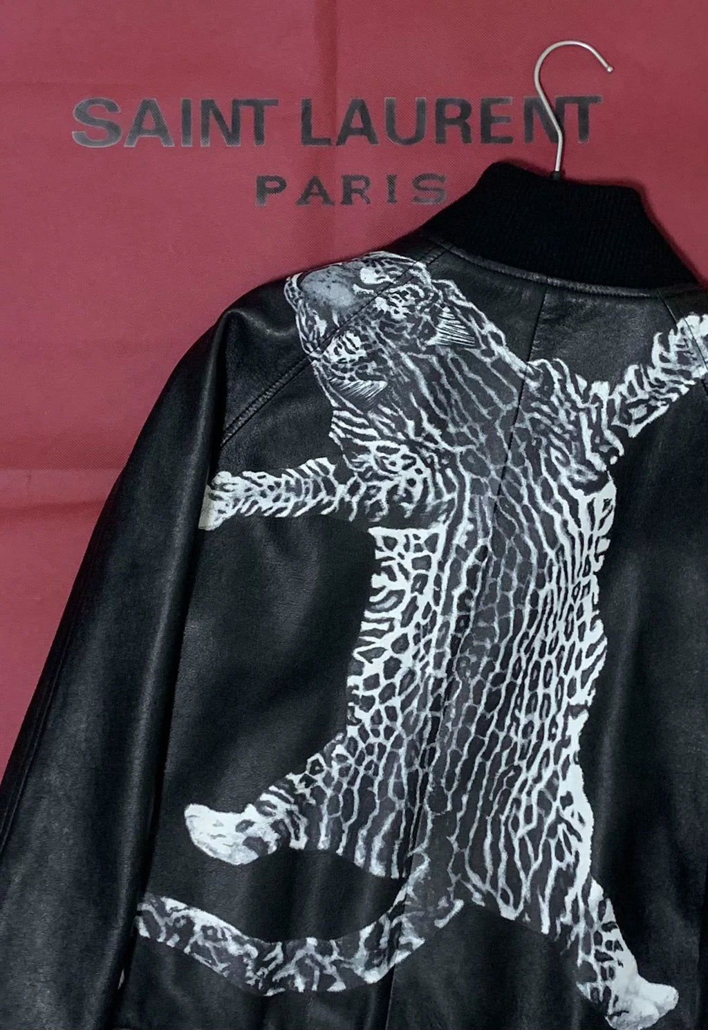 Saint Laurent 17SS Black Wool Jacket
