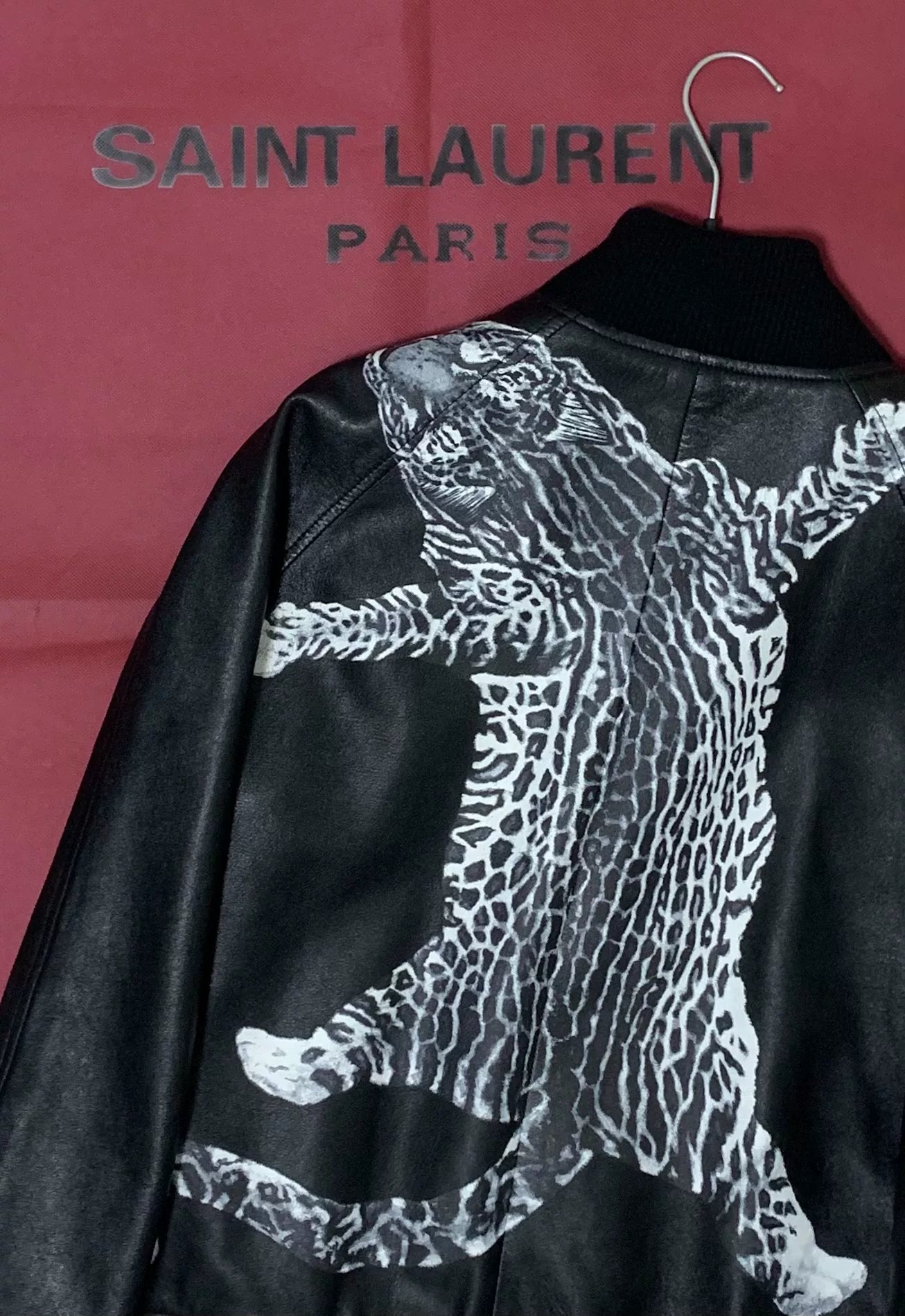 Saint Laurent 17SS Black Wool Jacket