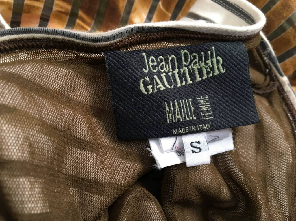 01SS Jean Paul Gaultier Devil Skirt