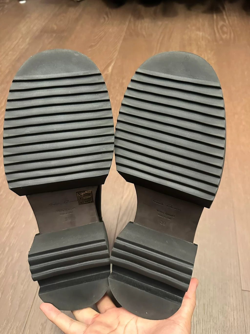 Rick Owens Bogun classic thick-heel Chelsea boots