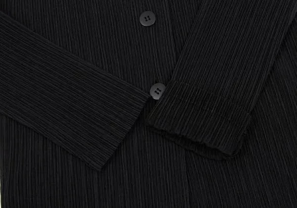 Issey Miyake Vintage Black Pleated Top