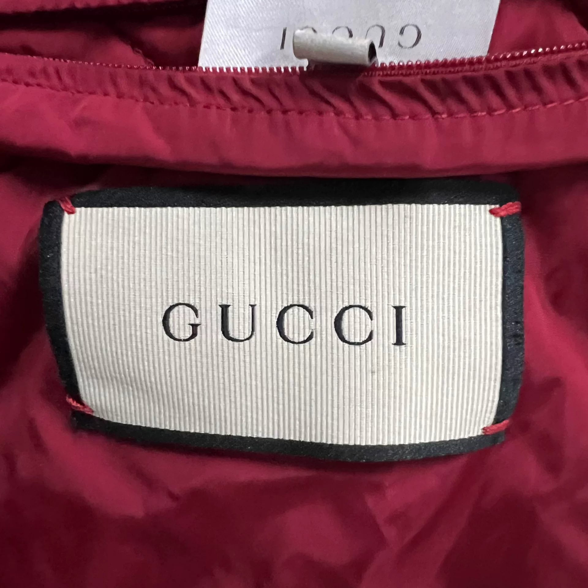 Gucci Color-Block Side Stripe Logo Hooded Jacket