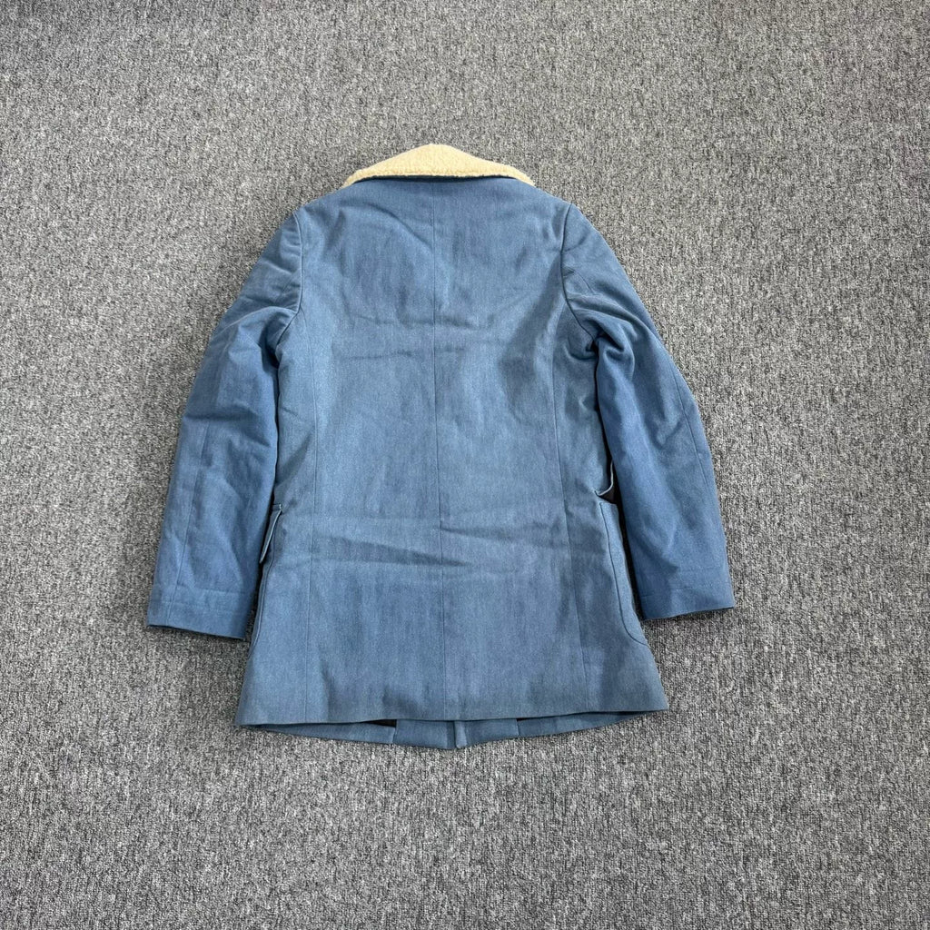 Loewe Blue Denim Trench Coat