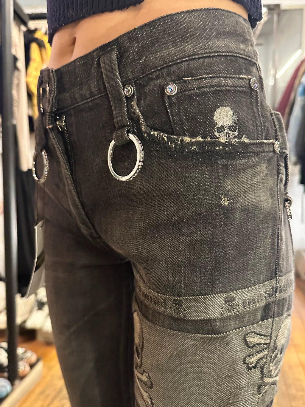 mastermind Japan SS13 dreaming SAMPLE Black Denim Jeans