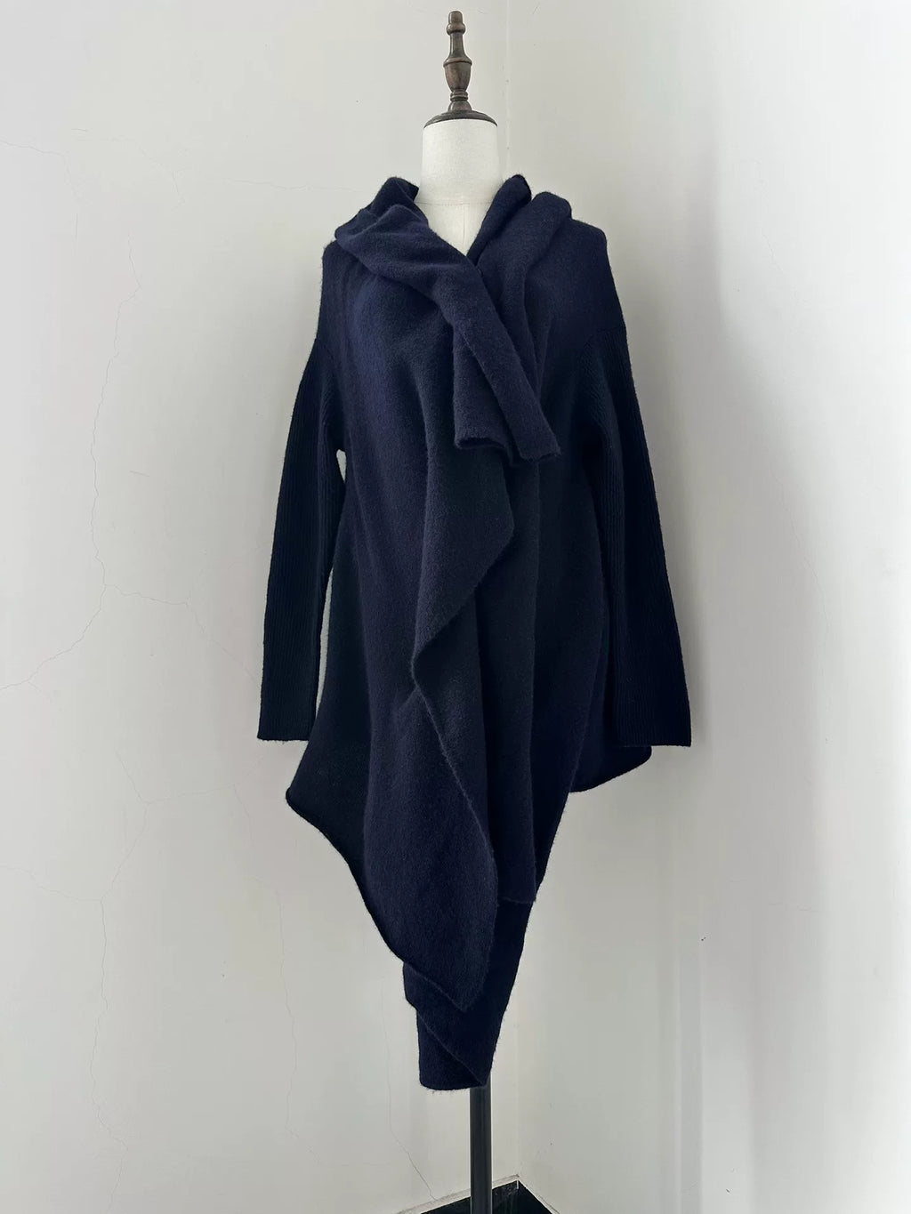 Yohji Yamamoto deformed cardigan sweater