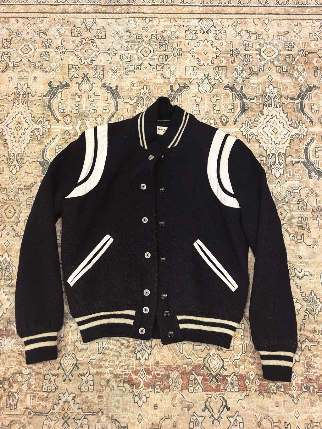 Saint Laurent Wool Teddy Jacket