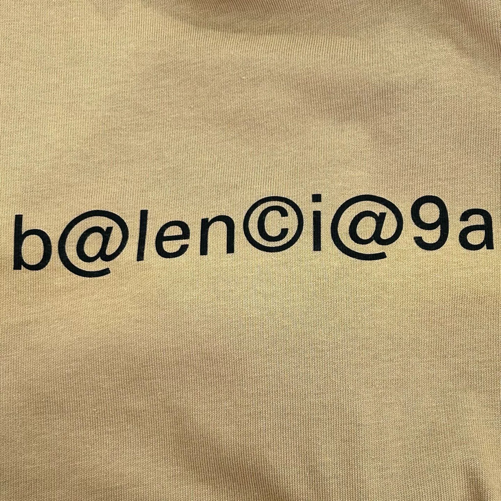 Balenciaga Deep Camel Mailbox Short Sleeve T-Shirt