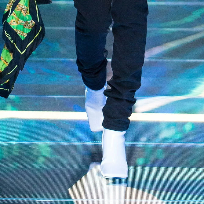Balenciaga 19SS Runway Square-Toe Shoes