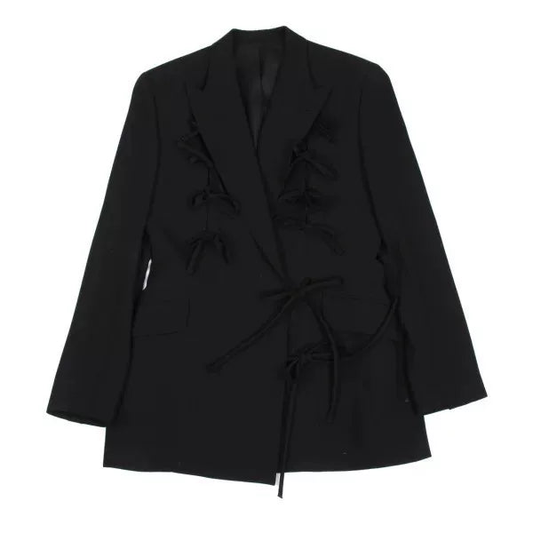 Jean Paul Gaultier Vintage Black Bow-Tie Blazer