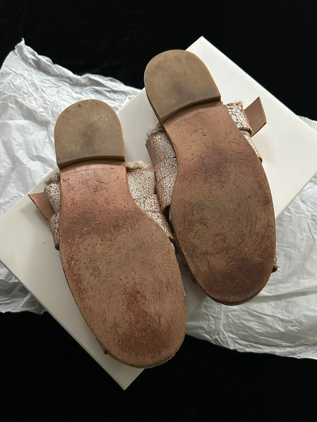 Junya Watanabe Runway Distressed Shoes
