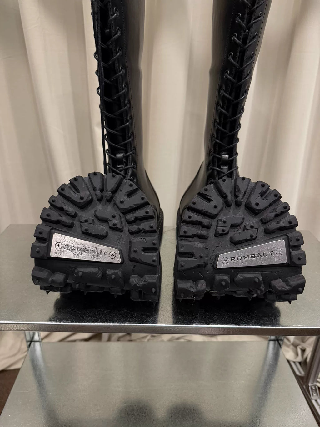 rombaut 25fw folding military boots