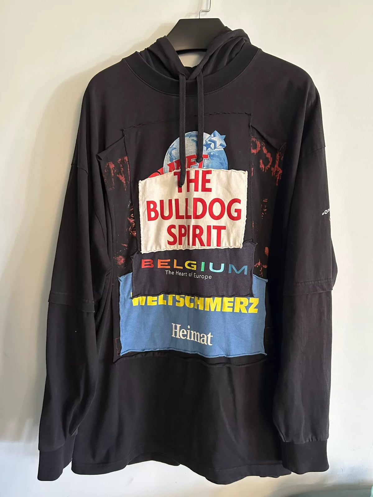Vetements Bulldog Spirit hoodie