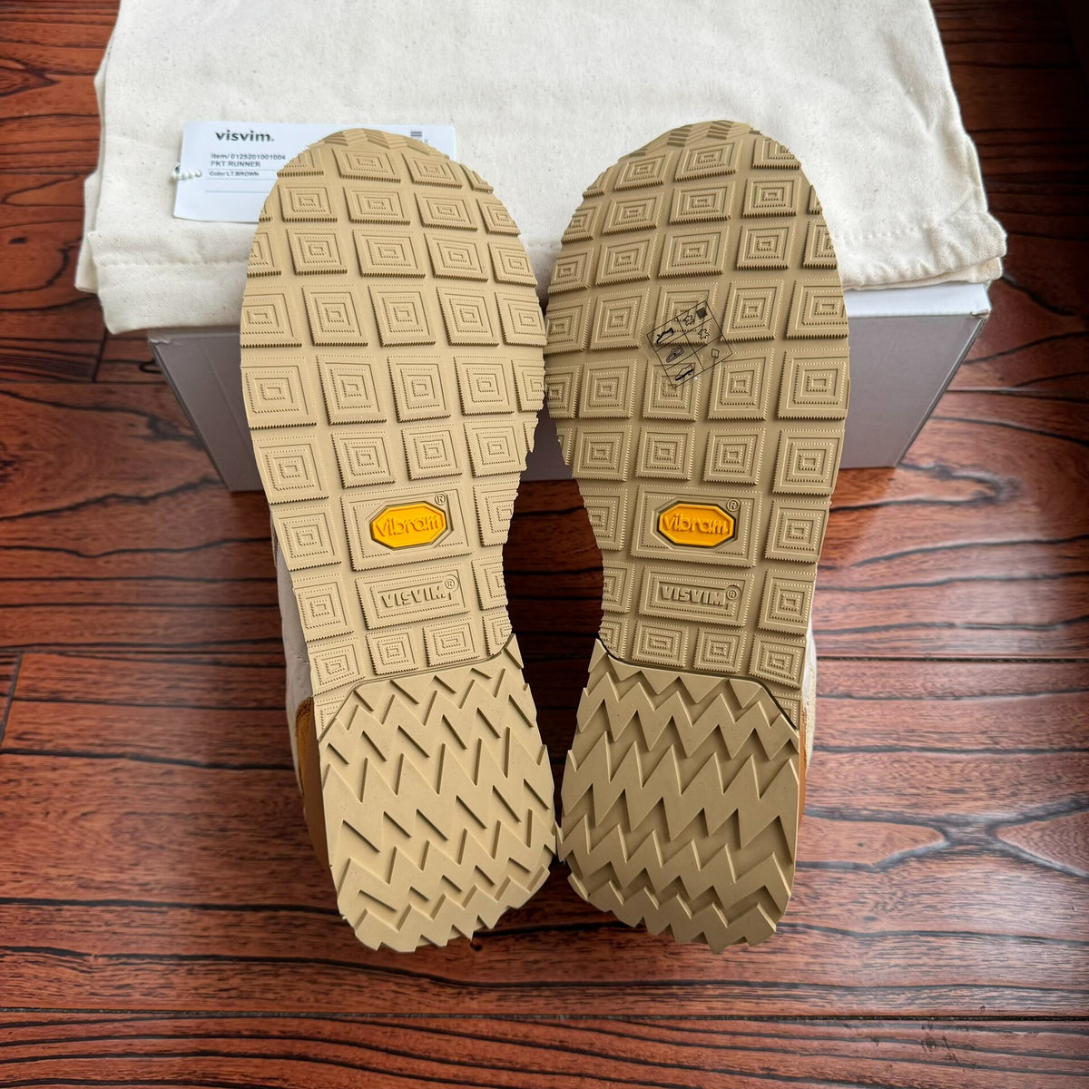 Visvim 25AW Fkt Runner Brown Shoes