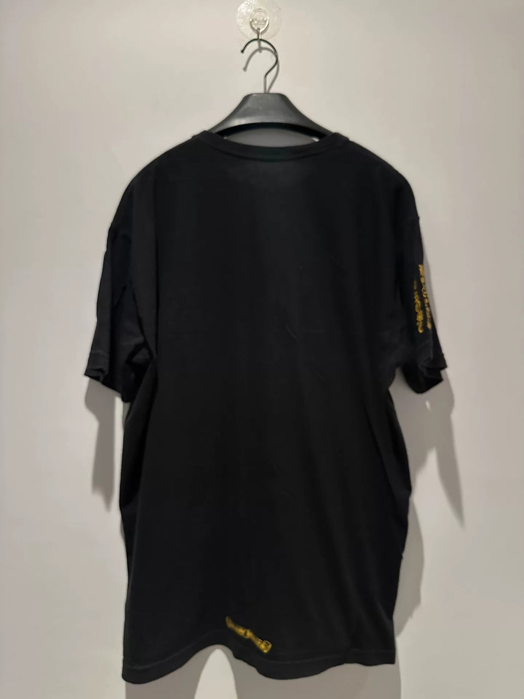 Chrome Hearts Sanskrit Vine Sword Short-Sleeve Shirt
