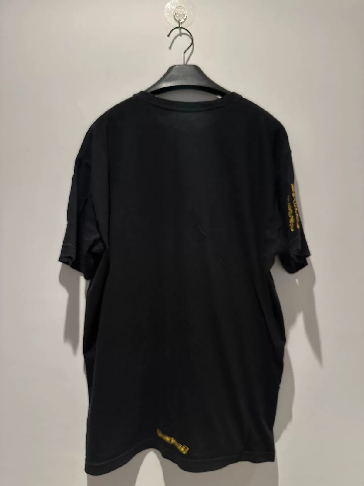 Chrome Hearts Sanskrit Vine Sword Short-Sleeve Shirt