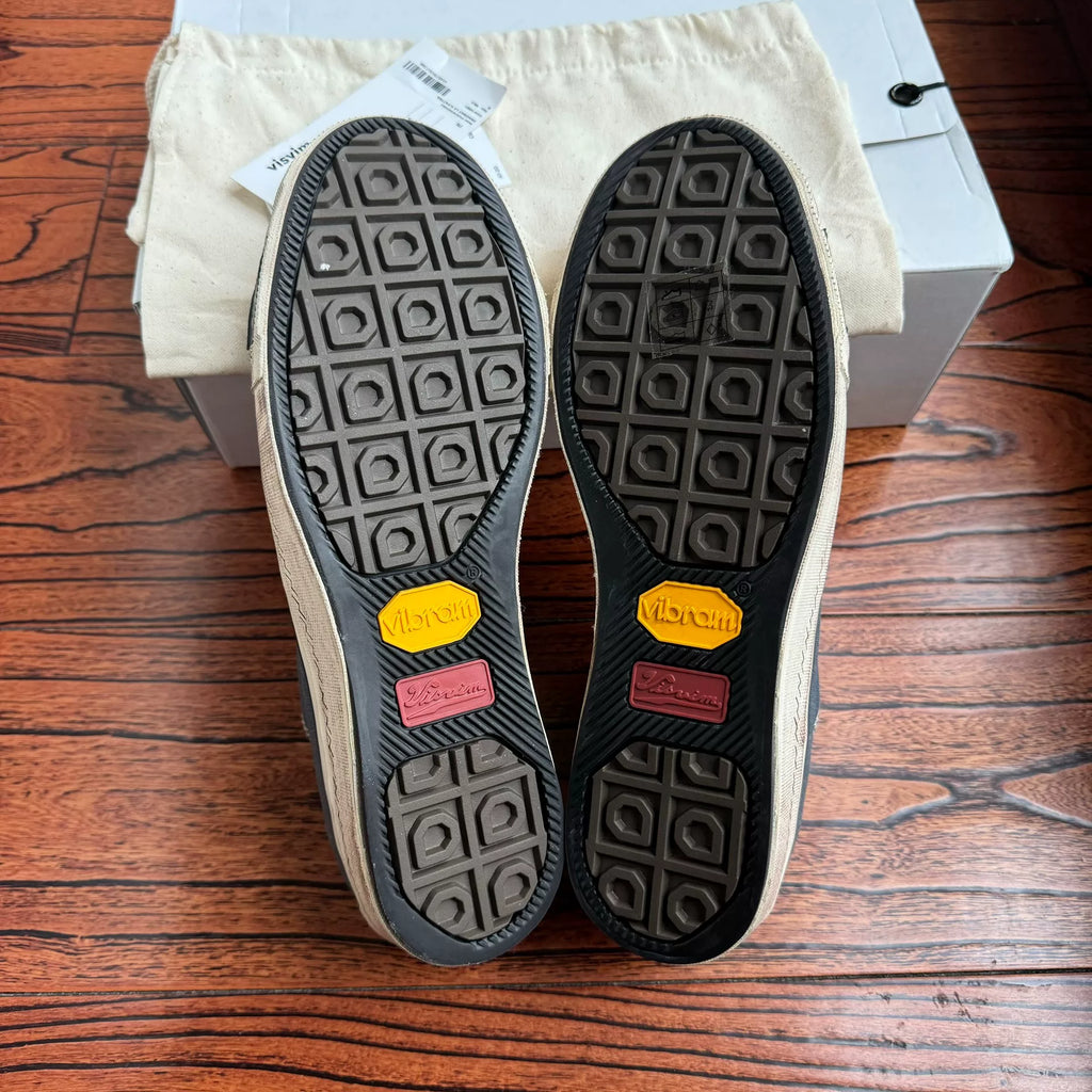 Visvim 26ss SKAGWAY LO G.PATTEN Chunky Sole Canvas Shoes