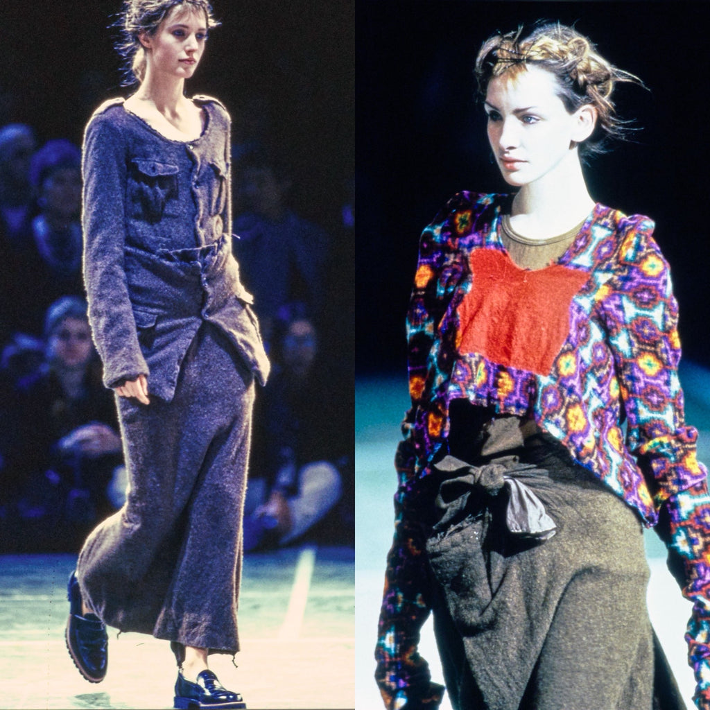 Comme Des Garcons 94AW Shrunken Tie Skirt - Devines