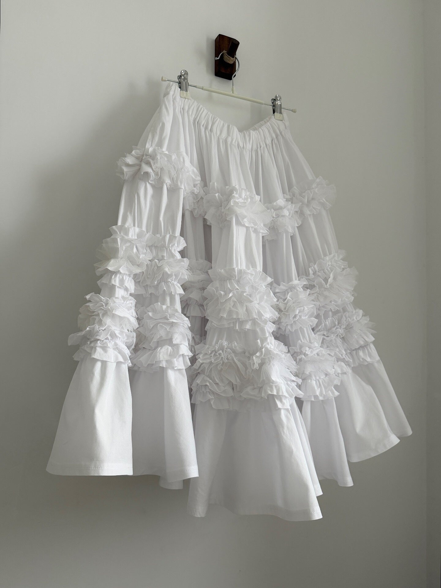 Comme Des Garcons 18AW Heavy Lace Skirt - Devines